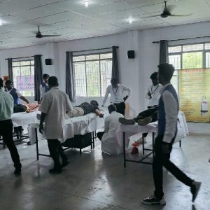 Conducting blood camps